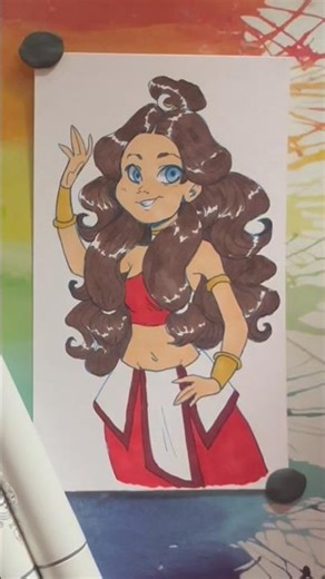 Katara in her Fire Nation outfit Part 1 of 2 ❤️ #avatarthelastairbender #katara #atla #nickelodeon