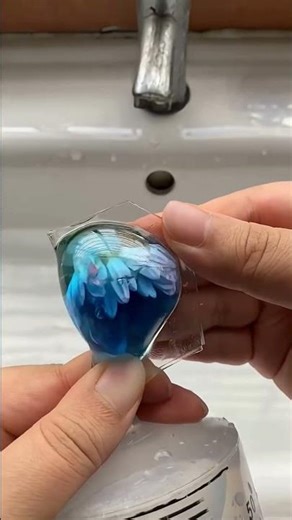 DIY Floral Nano Tape Bubble 🌸Most Satisfying Craft You'll See #nanotape #satisfying #diy #asmr