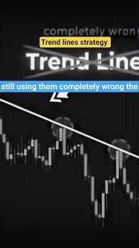 Master Trend Lines in 30 seconds(super simple!)"#trading