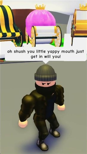 She FARTED To ESCAPE Her KIDNAPPER...XD #shorts #adoptme #adoptmeroblox