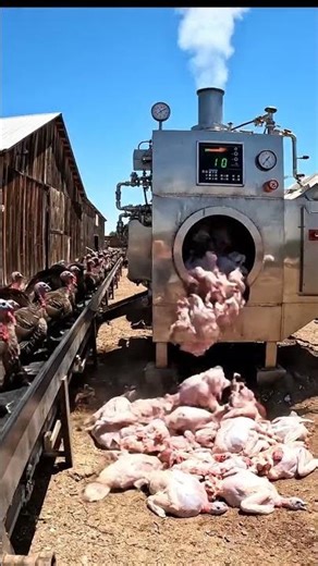 From Live Turkey to Clean Meat in Seconds