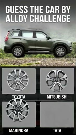 guess the car brand alloy by seeing the car challenge! #viral #cars #trending