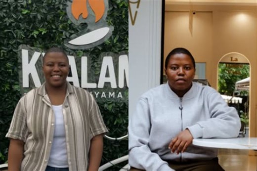 Fans buzz over Abongwe Mseleku's resemblance to Gog' Flo