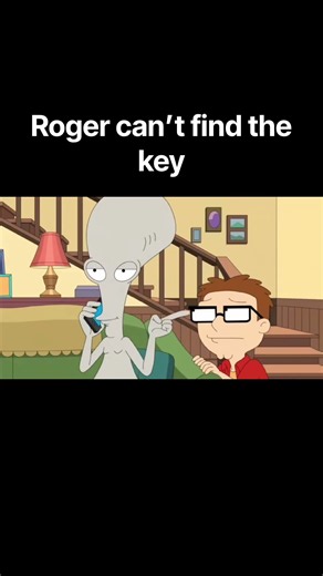 Roger can’t find the key