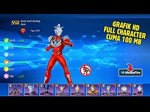 Game Ultraman Grafik HD Ukuran Kecil di Android Offline Terbaru 2023 | Full Character