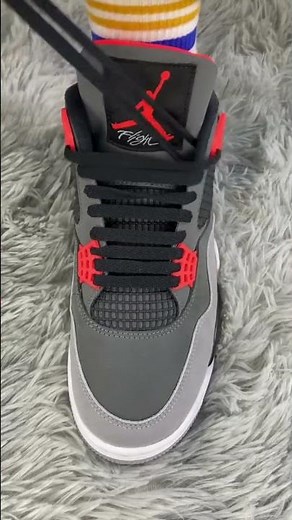 This Is How You Bar Lace Your Jordans #shoelacetying #shoelaces #jordan #jordans #airjordan