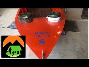 Time-lapse steel boat build.