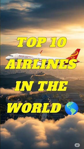 Wings of glory The top 10 airlines of world 2025 are soaring high with class and perfection #shorts
