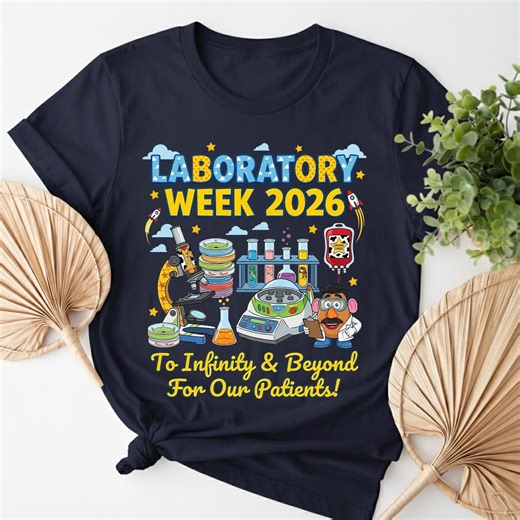 Lab Week 2026 Lab Story Shirt, Laboratory Team Tshirt, Medical Assistant T-shirt, Lab Week Group Team Tee, Laboratory Tech C2CX07-05 - Etsy