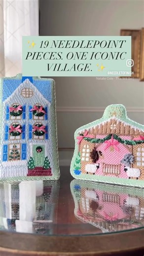 Unique Christmas Heirlooms: Creative Needlepoint Inspirations