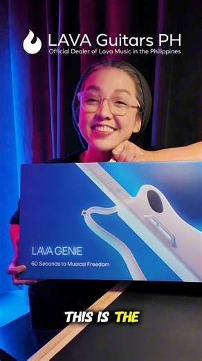 60K views · 2.2K reactions | Unboxing the LAVA Genie from LAVA Guitars PH A smart, stringless guitar that promises 60 Seconds to Musical Freedom. Super compact, daling bitbitin, packed with awesome features and syempre, paired with the LAVA+ app. Ang saya! Watch the full unboxing  #LavaGenie #LavaGuitarPH #LavaMusic #Unboxing #SmartGuitar #MusicGearPH #AbbyClutario #MusicianLife #GearReview #MusicTech #OPMMusician | Abby Clutario Music | Facebook