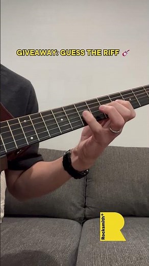 Can You Name This Riff? 🎸 Win a Guitar or Free Rocksmith+!