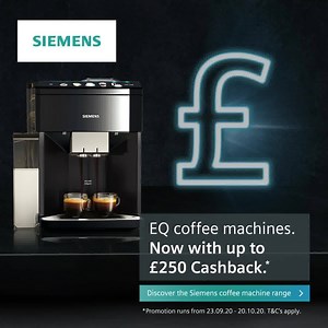 The all new EQ.500 coffee machine - satisfying every coffee craving. No matter which of the many coffee specialities you choose, with the oneTouch DoubleCup your beverage is prepared at the touch of a button – it’s as easy as that! | Siemens Home