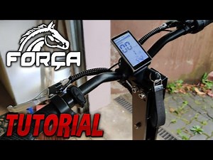 (Tutorial) FORÇA Evoking IV Pro "P-Settings" Systemeinstellungen am Tacho | enjoy electric