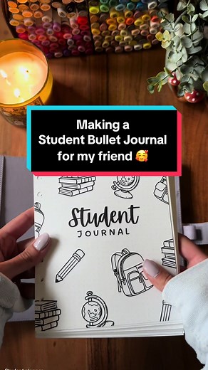 Creating a Student Bullet Journal for College - Back to School Organization