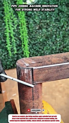 Pipe Joining Machine Innovation for Strong Weld Stability