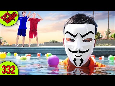 I Caught a Hacker Hiding in my Pool! - Spy Ninjas #332