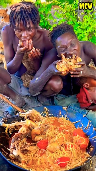 Hadzabe best meal. #suku #hadzebe