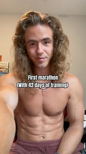 Addison loper ♟️ on Instagram: "It’s only impossible once we let our minds fortify that belief⏳ Yesterday I completed my first marathon, something I don’t think I ever thought I’d say. The last time I ran more than 3 miles with any consistency was 8 years ago in cross country in which I placed 2nd to last in every single race on my team. Only after months and months of training did I run a 21:03 5k (3.14 miles) which was by all standards of the preparation, extreme sub standard. Since then I’ve