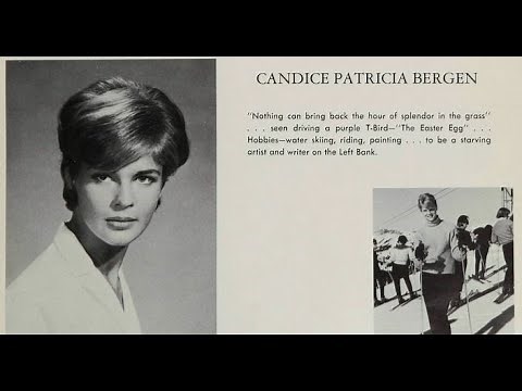 Vintage Celebrity High School Yearbook Photos