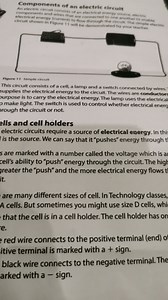 Components of an electric circuitAn electric circuit consists... | Filo