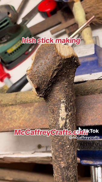 Irish Stick Making Process | Handmade Walking Stick