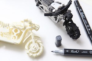 Amazingly Detailed Papercraft Model Vehicles by Papero