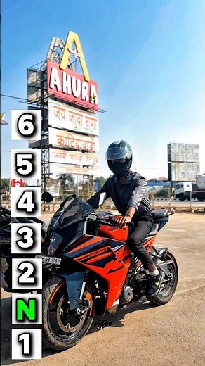 😳 Maximum speed for each gear on a KTM RC 390 2026 Top Speed #ktm #ktmindia #ktmrc390 #rc390 #viral