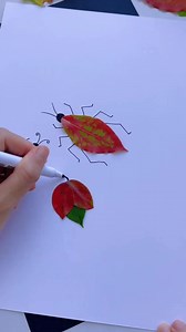 2.3M views · 7K reactions | Creative Leaf Bug Craft #leafBugCraft #natureInspiredArt #diyBugArt #creativeLeafDesign #kidsCraftFun #handmadeInsect #easyLeafCraft #funArtActivity #leafArtProject #artForKids | paper craft | Facebook