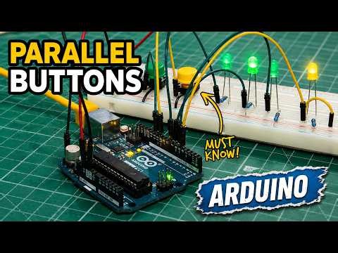 Learn How to Control 2 Different LED Circuits with Parallel Buttons