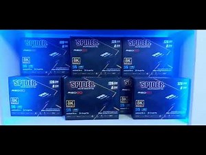 ريسيفر سبايدر spider RED 90 FULL Android للطلب من عمار للستالايت 0785137834 #الاردن #الزرقاء #عمان