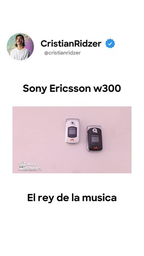 🎧📱 ¿Recuerdas el Sony Ericsson W300i? El celular con tapita que convirtió tu bolsillo en una discoteca portátil 🔥 Con su Walkman Player, radio FM y batería infinita… ¡era puro flow naranja! 🧡 ¿Lo tuviste? 👇 Cuéntame en los comentarios ⬇️ #SonyEricsson #Walkman #RetroTech #CelularesRetro #Tecnología #Ridzer #CristianRidzer #ReelsTech | Cristian Ridzer Android