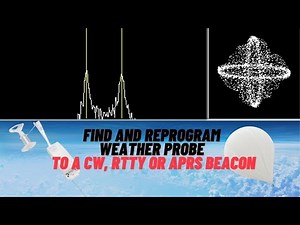Wettersonde finden und umprogrammieren zu einer CW, RTTY oder APRS Bake