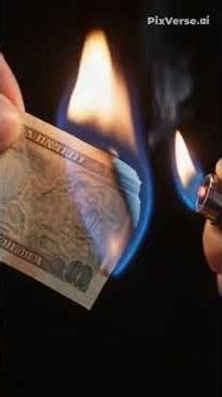 💀Non-burning money 🤔🤔🤔🤔