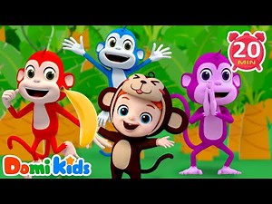 Let's Dance with Cheeky 'Monkeys'! | Animals for Kids | Animals Songs, Nursery Rhymes | Animal Party
