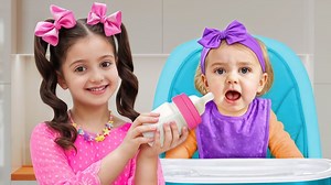 9.3K views · 85 reactions | Funny kids stories with baby sister | Toys Review | Facebook