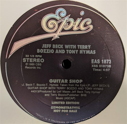 Jeff Beck With Terry Bozzio And Tony Hymas - Guitar Shop / Sling Shot