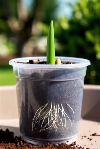 “From One Kernel to Corn 🌽 Single Stalk Growth Timelapse” #plantgrowth #garden #timelapse #gardening