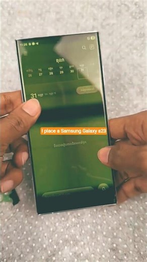 Samsung S23 Ultra Screen Repair | Green Tint & Lines Fixed in 30 Seconds#tech