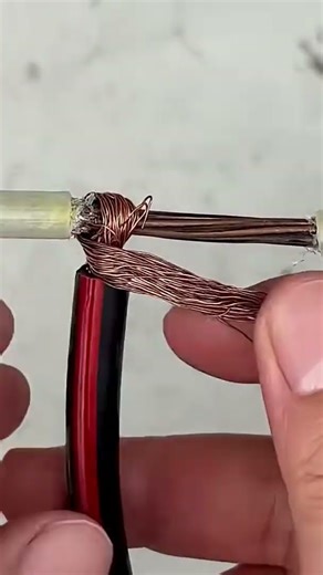 Strong cable connector fitting process #cable #wiring #tools