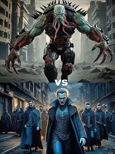 Vilgax vs Vampires vs Gaint Creature (Humungousaur, Hulk, yeti, Aliens, whiches, lions)
