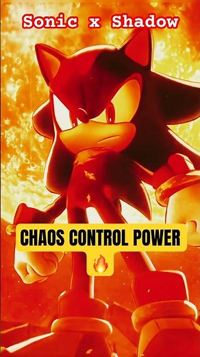 Sonic x Shadow Just BROKE the Game! CHAOS CONTROL #shadowsecrets #shortsgaming #sonicunleashed