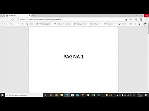 Excel. Macro para abrir documento PDF en una pagina especifica