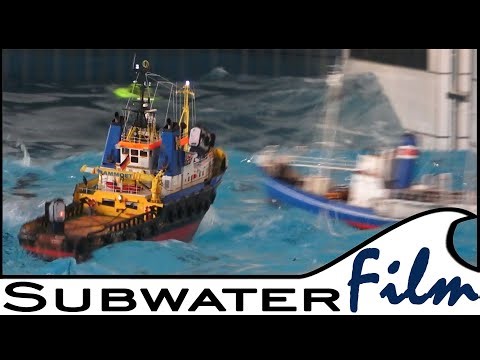 Mega waves and unique RC Ships - Event | MEERZEIT Büsum! ⛴