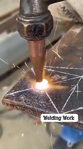 756K views · 4.4K reactions | Cutting iron with plasma cutter, Welding Work #weld #work #plasma | Welding Work | Facebook