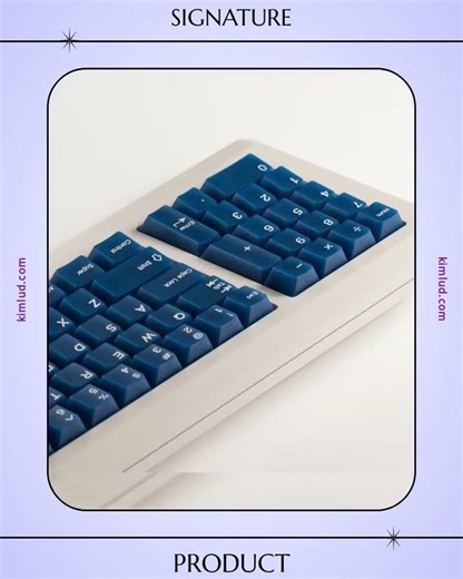 Multicolor Transparent PC Keycaps Cherry profile Shine Through Keycap Sets With Numberpad Key Cap...