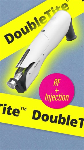 Two Technologies, "DoubleTite" 💉 Soft on Skin, Strong on Results "PlazMagik" ✨ #technology #skin