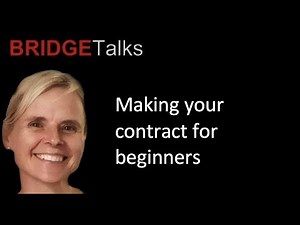 Big ideas for making your contract in Bridge. Playing bridge for beginners.