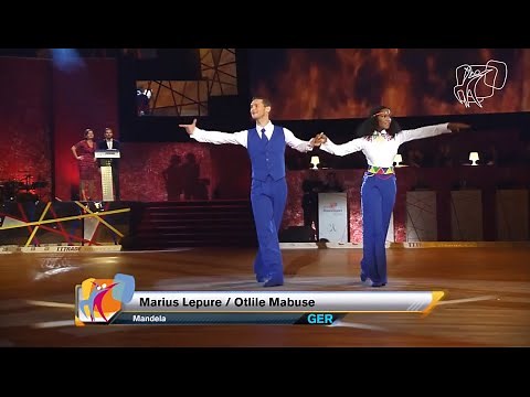 Otlile Mabuse & Marius Iepure - 3rd place @ 2014 PD World Showdance Latin