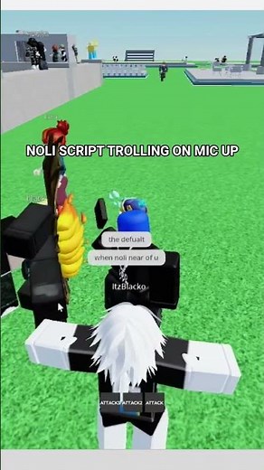 NOLI SCRIPT TROLLING IN MIC UP #roblox #micuproblox #noli #scripting #trolling